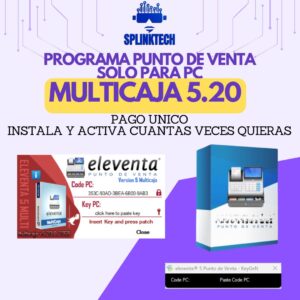 ELEVENTA PUNTO DE VENTA 5.20 MULTICAJA FULL