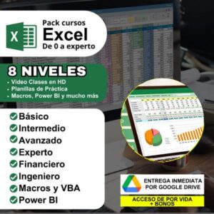 MEGA CURSO DE EXEL DE BASICO A EXPERTO